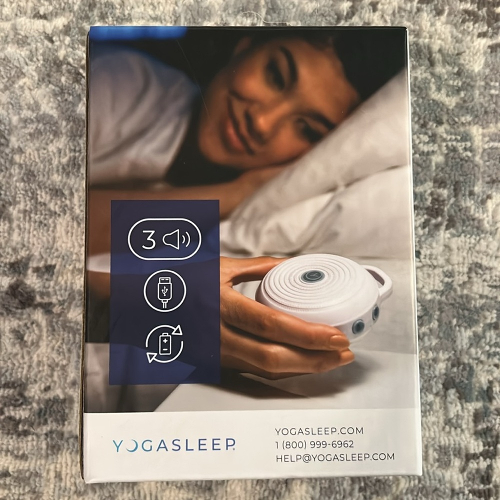 Yogasleep Rohm White Noise Machine New In Box - Picture 2 of 6